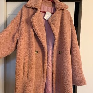 NWT Teddy Bear Long Coat